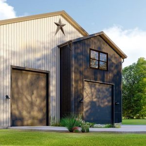 LongStar steel building tall barn workshop garage barndominium